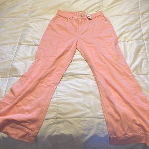 Loft high waisted pink pants
